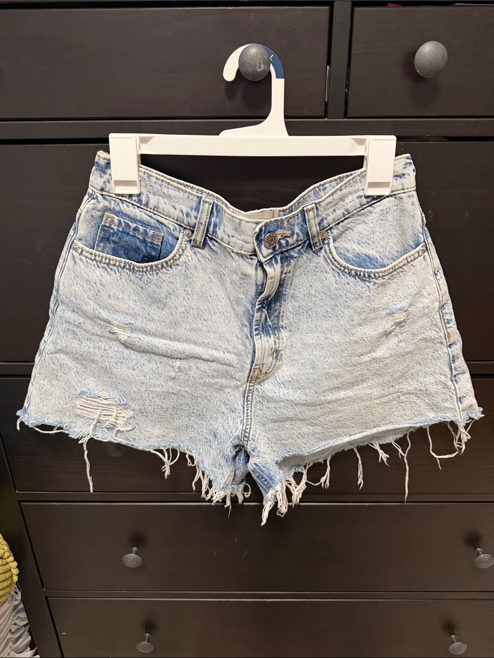 BDG distressed denim shorts